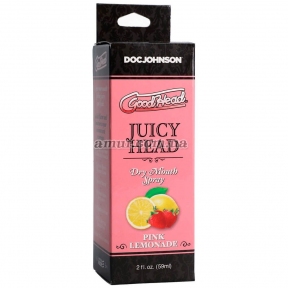 Спрей для минета Doc Johnson Juici Head, со вкусом лемонада, 59 мл  0