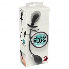Анальная втулка с грушей «Inflatable Plug» 10