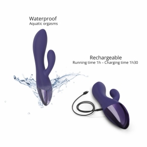 Вібратор-кролик Love To Love Funky Bunny - Midnight Indigo 2