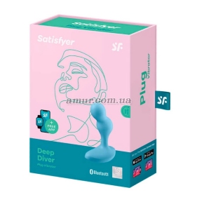 Смарт массажер простаты Satisfyer Deep Diver Light Blue 3