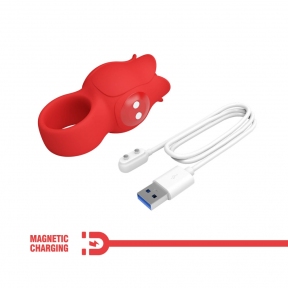 Мини-вибратор кольцо на палец «Pretty Love Jae», 10 режимов вибрации 8