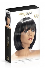 Перука World Wigs Camila, каре, брюнет 0