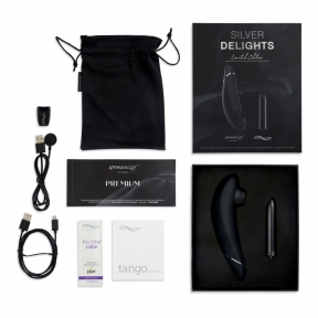 Преміальний подарунковий набір Silver Delights Collection: Womanizer Premium та We-Vibe Tango 4