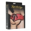 Труси для страпону Sportsheets - SizePlus Red Lace Satin Corsette, з корсетною утяжкою 4