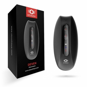 Мастурбатор Otouch Deven, осциллирующая площадка, 6 режимов вибрации, 2 уровня нагрева, LED-экран 8