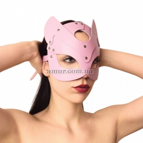Маска Кішечки Art of Sex - Cat Mask, рожева 1