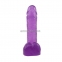 Фаллоимитатор «Hi-Rubber» 19,5 см, фиолетовый 1