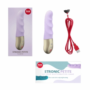 Міні-пульсатор Fun Factory STRONIC PETITE, ліловий, 8 режимів, підходить для початківців 6
