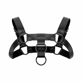 Портупея на плечі Bedroom Fantasies: Bruno Bondage Harness, чорна 0