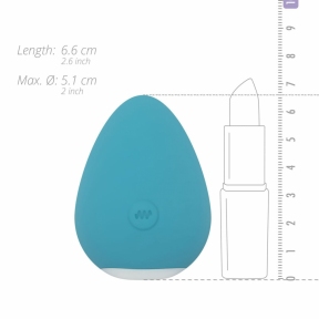 Вібратор для клітора Cala Azul – Carla Clitoris Stimulator, компактний, 10 режимів 4