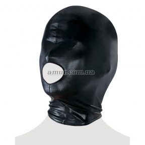 Маска на голову с отверстием для рта «Bad Kitty Mask», черная 4
