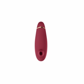 Вакуумний кліторальний стимулятор Womanizer Premium 2, бордовий, функції Autopilot та Smart Silence 0