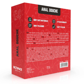 Анальный душ Erospace Wild Play Anal Douche C4, черный, 310 мл. 6