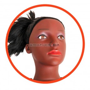 Реалістична секс лялька «Alecia 3D» із вставкою з кібершкіри та вібростимуляцією 0