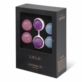 Набір вагінальних кульок LELO Beads Plus, діаметр 3,5 см, змінне навантаження, 2х28, 2х37 і 2х60 г 2