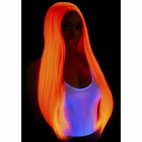 Перука Leg Avenue 33″ Long straight center part wig, рожева 2