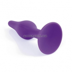 Анальная пробка «Silicone Plug Purple Medium» 0