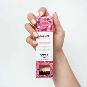 Масажна олія Exsens Garnet Argan, 100мл, з гранатом та арганою 2