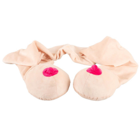 Плюшевий шарф із грудьми 2