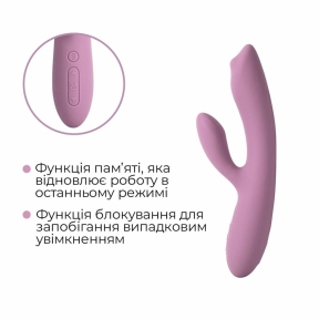 Смарт вібратор-кролик із перловою стимуляцією точки G Svakom Trysta Neo 5