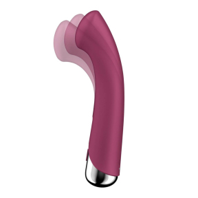 Вібратор із ротацією Satisfyer Spinning G-Spot 1, червоний 2