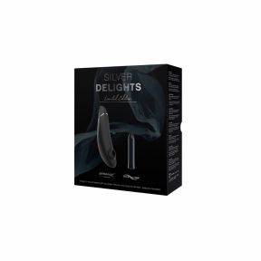 Преміальний подарунковий набір Silver Delights Collection: Womanizer Premium та We-Vibe Tango 6