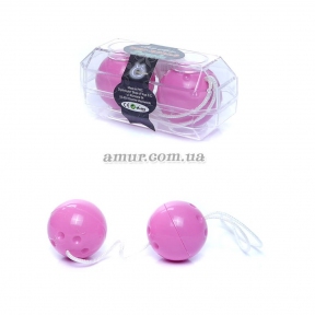 Вагінальні кульки «Duo-Balls» фіолетові 3