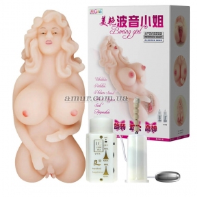 Мастурбатор в виде женского торса «ToyJoy Caresse» c функцией голоса 9
