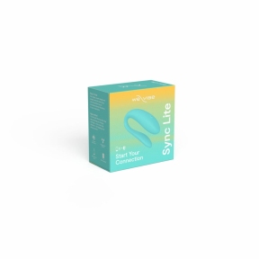 Смарт-вібратор для пар We-Vibe Sync Lite Aqua, 10 віброрежимів 8