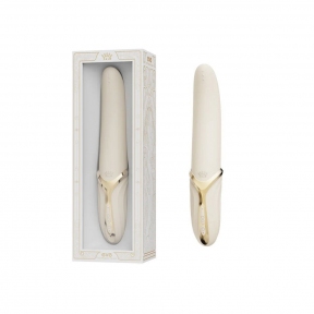 Вибратор Zalo – EVE, белый, вибрация + ротация, имитация язычка, подогрев до 39 °C 9