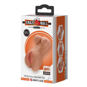 Мастурбатор міні-торс, вагіна з цицьками «Crazy Bull Hannah», латинка 5