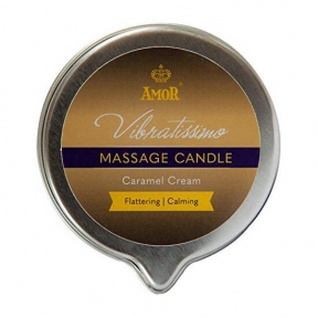 Массажная свеча «Vibratissimo Caramel Cream», 100 мл 0