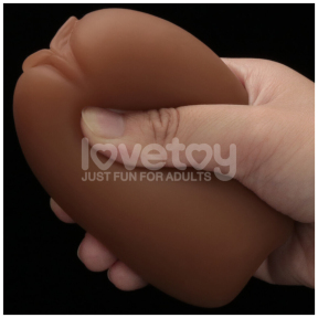 Двусторонний мастурбатор Lovetoy Slider, вагина и анус 1