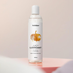 Лубрикант на водній основі Satisfyer Juicy Lubricant Playful Pumpkin, з ароматом гарбуза, кориці та гвоздики, 300 мл 7