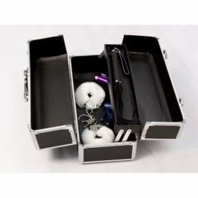 Великий кейс для секс-іграшок Bms Factory Large Lokable Vibrator Case Black, кодовий замок 5