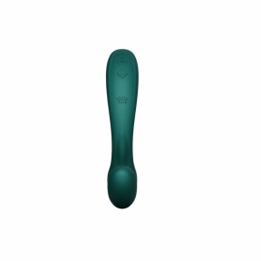 Вібратор-пульсатор із вакуумною насадкою Zalo G-Spot, зелений 2
