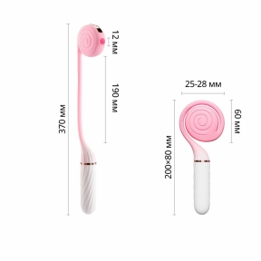 Пульсатор с вакуумной стимуляцией Otouch LolliPop, розовый 0