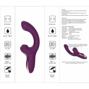 Вібратор «Lila», 7 режимів вібрації та поштовхів, з підігрівом 6