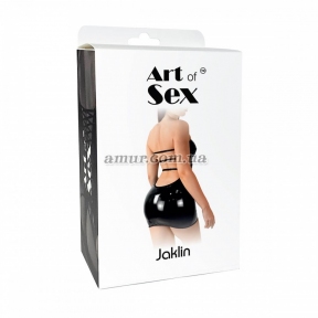 Сексуальное виниловое платье Art of Sex - Jaklin, черное 1