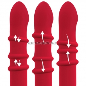 Вибратор-кролик «Rabbit Vibrator», с 3 подвижными кольцами, 10 режимов вибрации 10