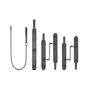 Набор для Bdsm Bedroom Fantasies: Master & Slave Total Restraint Set 0