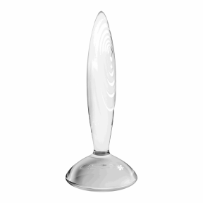 Стеклянная анальная пробка Satisfyer Sparkling Crystal, очень прочная, термостойкая 3
