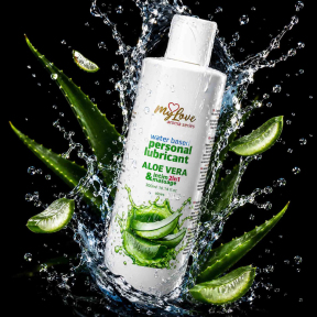 Лубрикант + массажное масло 2 в 1 MyLove Aroma Series Aloe Vera, 300 мл 2