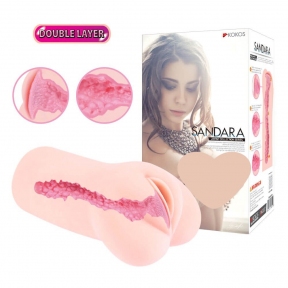 Мастурбатор-вагина двухслойный Kokos Sandara Double Layer 8