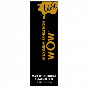 Возбуждающий гель для клитора Wet Wow Max O Clitoral Arousal Gel, 15 мл, легкое покалывание 0
