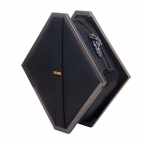 Сумка LOCKINK Mysterious Square Kink Bag, чорна 6