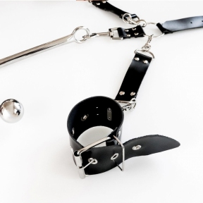 Бондажний набір із металевим анальним гаком Art of Sex Beatrice Bondage set with anal hook № 3 4