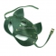 Премиум маска кошечки LoveCraft, натуральная кожа, зеленая 0