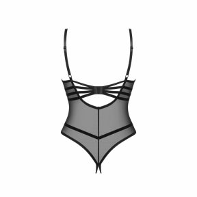 Боди Obsessive Roxelia crotchless teddy 2
