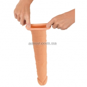 Удлиняющая насадка на пенис «Nature Skin Extension Sleeve» +7 см 8